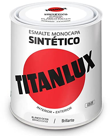 Titanlux Esmalte Sintético Brillante Blanco Exterior 250 ml