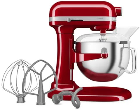 KitchenAid 5.6L Bowl Lift Artisan Mixer Empire Red (5KSM60SPXBER)