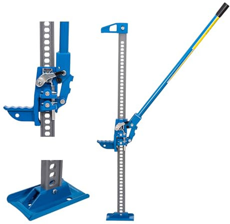 KATSU Farm Jack High Lift 48 Inch 3 Tonne Heavy Duty for 4x4 Off-Road Vehicles Tractors Trucks 161191