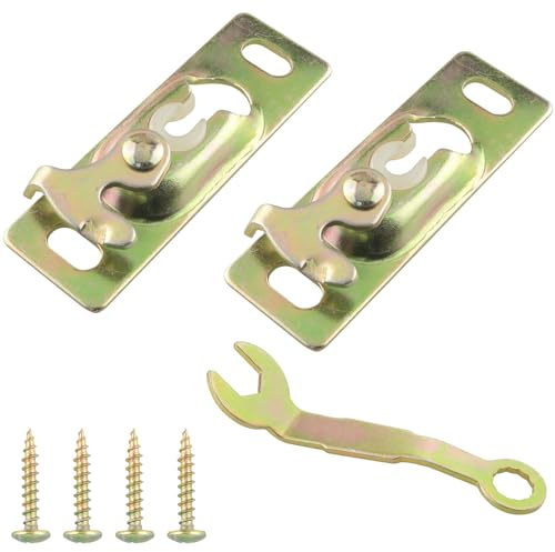 WHYHKJ 2 ganci mobili per porta pieghevole (con 1 chiave inglese e 4 viti) in plastica e nylon, puleggia per porta scorrevole, montaggio a rullo per camper, ripostigli, docce, porte scorrevoli