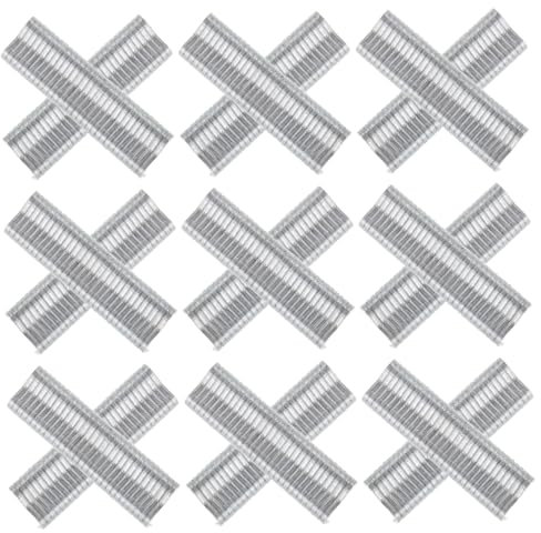 ARTIBETTER 600 Pieces M-type Clips for Animal Mesh Poultry Wire Clips Pet Cage M-staple for Chicken and Rabbit Cages Animal Fencing and Repairs