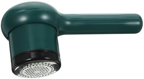 Recortador Eléctrico de Bolas de Pelo USB para Ropa Verde | Acero Inoxidable y Abs, Quita Pelusas y Bolitas, Diseño Ligero para Viajes y Desplazamientos