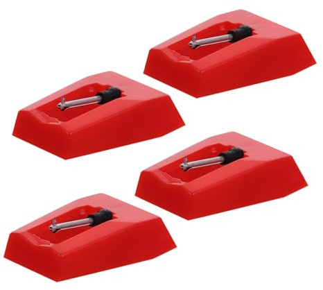 Healifty 4pezzi Puntina Dello Stilo Per Grammofono Di Ricambi Per Giradischi Stilo Del Giradischi Attacco Dello Compatibile Pickup Del