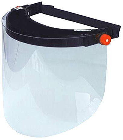 VISIERA TRASPARENTE POLICARBONATO PER PROTEZIONE OCCHI VISO LAVORO MADE IN ITALY