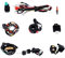 YULLING Électrique Complet Bobine De Stator CDI Faisceau De Câblage Bougie D'allumage Quad Fil Harnais Ensemble Pour 50cc 70cc 90cc 110cc 4 Temps ATV Vélo Buggy