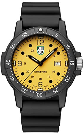Luminox - G Kollektion Sea Bass Carbonox - Herren Uhr - 44mm - X2.2005 - Taucheruhr mit Datumsanzeige - 100m Wasserdicht - Herrenuhr - Mehrere Varianten - Hergestellt in der Schweiz