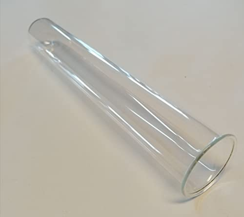 Assistent 50 Stück 200 x 30 Reagenzgläser Bördelrand/Rundboden, Echtglas, Made in Germany, 120 ml, 50 Stück pro Karton