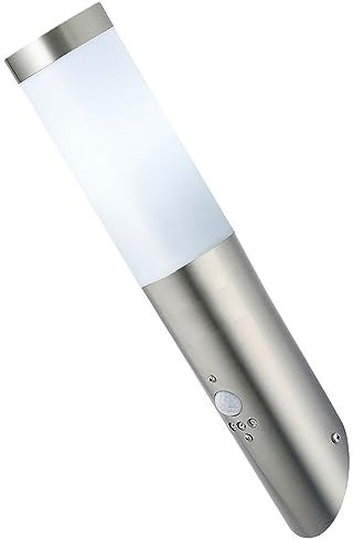 Außenwandleuchte Aussenwandlampe Edelstahl Außenlampe E27 Wandleuchte IP44 mit Bewegungsmelder