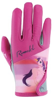 Roeckl Sports Reithandschuh KOPPL, Kids&Youngst. Sommer Handschuh, Rose 5