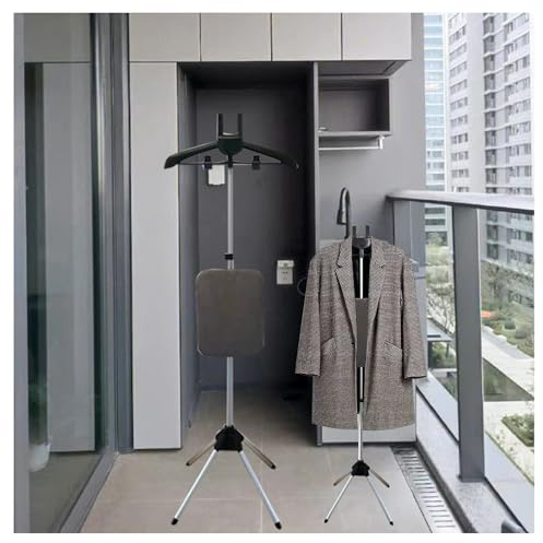 Tabla de Planchar Plegable Con 4 Pies de Fijación 2 Modos de Uso Barra Telescópica de Aluminio Regulable en Altura 90-160 Cm Tablas de Planchar Verticales Colgantes Con Tabla de Planchar Extraíble