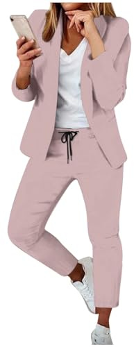 Tailleur da Cerimonia con Pantalone Donna Taglie Colorati Fucsia Mare Celeste Jogging Carta Autoreggenti Spolverino Smeraldo Completodonna Marche Ballo Cintura Unico Tech Strette Sportivedonna