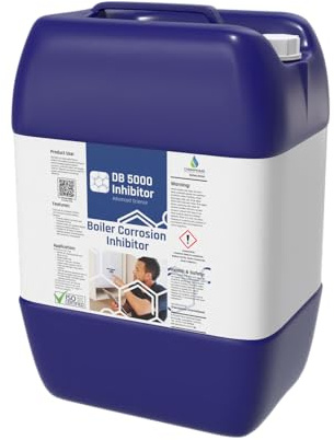 Chemiphase DB 5000 Domestic Boiler Inhibitor 25 L | Central Heating Protection Against Corrosion, Scale & Sludge | Safe for Aluminium, Combi & Condensing Systems
