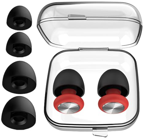 Bouchons d'oreille pour la réduction du bruit, bouclier souple en silicone | – Insert silencieux, bouchon auditif réutilisable, barrière antibruit confortable | de repos d'amortissement
