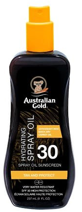 Australian - Acelerador y optimizador del bronceado SPF 30, 237 ml