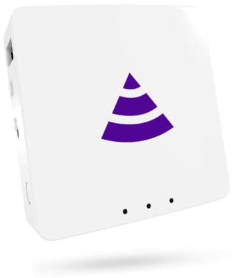 Pyramid WiFi - VPN for All Devices, Mini Router with HD Streaming Speeds, 100+ Regions Preinstalled, Range Extender & Portable Privacy Hotspot, High Performance, 300Mbps(Pyramid Box + 2-Year VPN Pass)