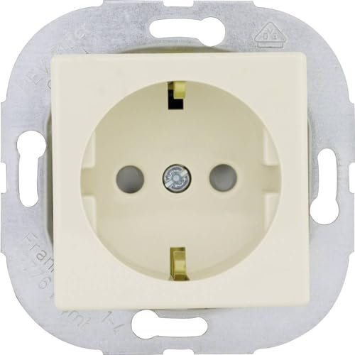 REV Prise de courant blanc crème 0236020200