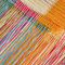 MRTREES Cortinas Antimoscas para Cocina Puerta Interior Cortina de Tiras Separador de Ambientes, Colorido, 100x200 cm, Cortinas de Hilos para Puertas Exteriores Pared Decorativa