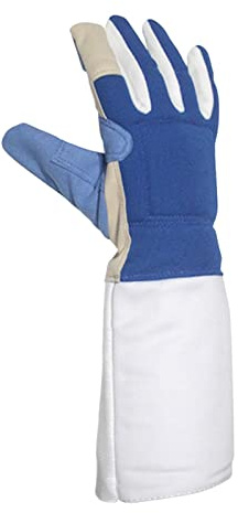 harayaa Fechthandschuh, Trainingsausrüstung, professioneller Handschutz, rutschfeste Handschuhe, Fechthandschuhe für Erwachsene, Kinder, Wettkampf, Training, M Richtig