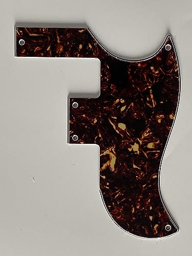 Für Epiphone LTD SG-Special P90 Gitarren-Pickguard-Stil (4-lagig, braune Schildkröte)