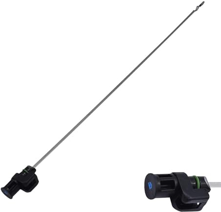Crynod 1 asta di livello dell'olio per trasmissione automatica, 54,9 cm, in acciaio inox, indicatore di misurazione del livello dell'olio motore, sostituisce il pezzo OEM n. 31086-JA00A, adatto per la