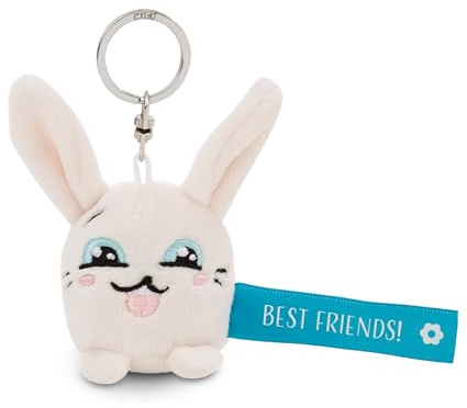 NICI Schlüsselanhänger Hase Best Friends! blau 5cm