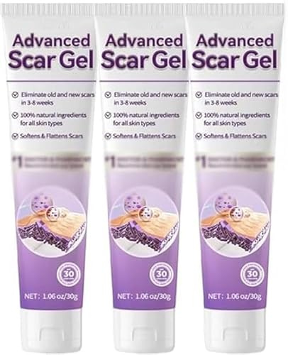Crema avanzada para eliminar cicatrices en gel queloide. Crema eficaz para eliminar cicatrices que atenúa antiguas y recientes para todo tipo de piel.