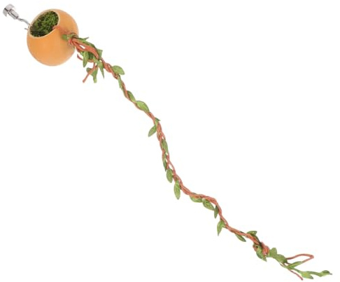 Toyvian Hoppspindelhölje Kit Gömställen För Reptiler Reptiltankväsen Hoppspindelbo Hoppspindelhabitat Klättringsspindelgömställe Plattform Gömställe Hoppspindelstaket Khakifärgat