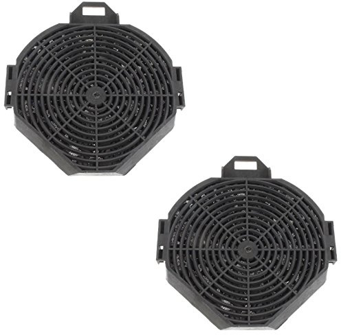 MasterPart Carbon Charcoal Filters For CDA & Matrix Cooker Hood Extractors - 2 Pack
