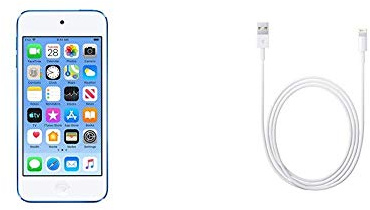 Apple iPod Touch, 32GB - Blue (6th Gen) (Renewed)