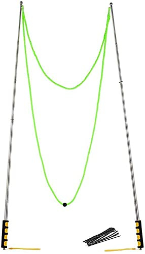 Ubitree Seifenblasen Groß, Riesenseifenblasen Spielzeug für Kinder, Edelstahl Seifenblasenstäbe das Teleskopische Entwurfs Einfache Tragen, Outdoor Spielzeug für Seifenblasen Partei Außen Garten