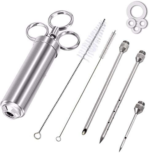 Jeringa De Carne Jeringa Jeringa De Sabor De Adobo De Aves De Corral Jeringa De Condimento De Carne Kit De Parrilla Herramienta De Cocina 3 Pines