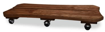 Roule-plante bois spécial bac 30x70 cm - Naturel - Origine France Garantie