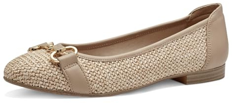 Tamaris Femme 1-22112-42 Ballerines, Marron Taupe, 37 EU