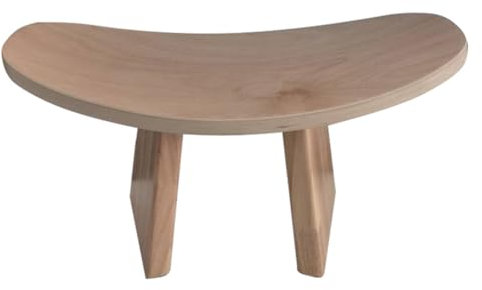 UPWONEC Meditationshocker Aus Holz, Tragbarer Yoga-Hilfshocker, Ergonomischer Kniehocker, Meditationsstuhl Für Zuhause, Mehrere Größen Erhältlich,Log m