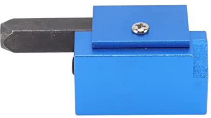 Professionelle Holzbearbeitung Rechtsmeißel mit Rechtwinkligem Winkel - Legierungsstahl -Werkzeug Zum Schnellen Schneiden und Bereichen Hohe Genauigkeitsmeißel für und Professionelle (BLUE)