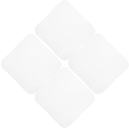 POPETPOP Paños de Muselina de Algodón para Cocina 4 Unidades Reutilizables para Filtrar Queso, Tofu y Salsa, Tela Filtrante Alimentaria para Colar y Cocinar, Lavables Olor, Tamaño Estándar