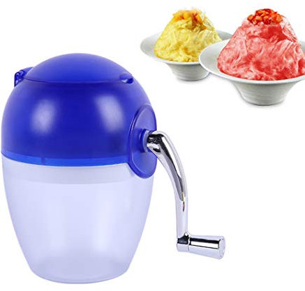 Ice Shaver Manual Ice Crusher, tragbare Handkurbel Haushalts-Schneekegelmaschine, für den gewerblichen Küchenbereich Milk Tea Shop