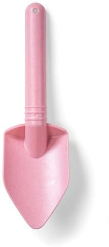 Bigjigs Toys Eco Spade For Kids (Blush Pink) - 20.5cm Wheat Fibre Toy Spade , Quality Sand Toys , Holiday Toys for Toddlers , Sand Shovels