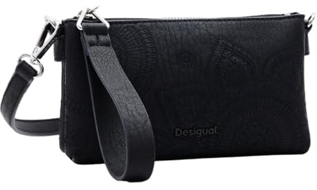 Desigual Umhängetasche Clutch Dejavu Dortmund Baby Bag Black schwarz