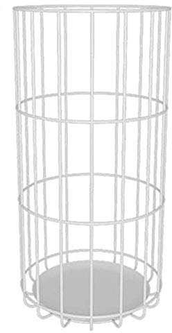 Schirmständer, Schirmständer, Schirmständer Sonnenschirmhalter Eingangsschirmständer aus Metall, moderner freistehender Schirmständer, geeignet for die Dekoration im Home-Office-Hotel ( Color : White