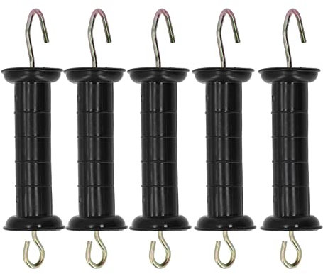 Ailgely Electric Fence Handle Insulated Gate Grip Bar Metal Hook Farm Pasture