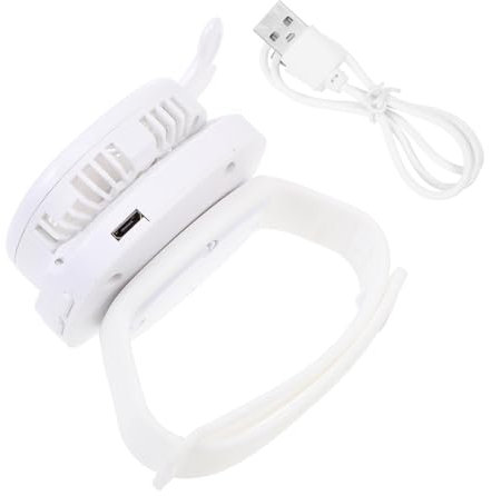 Holibanna Ventilatore Ricaricabile USB Per Di Compleanno Orologio Da Polso Ventilatore Portatile Indossabile A Forma Di Ventilatori Portatili Per Da