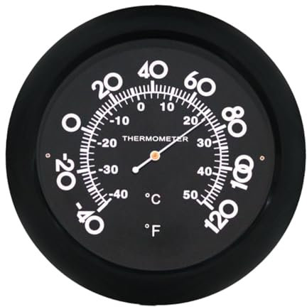 perfk Thermomètre hygromètre hygromètre professionnel pour chambre de bébé, cuisine, entrepôts intérieurs, Type B