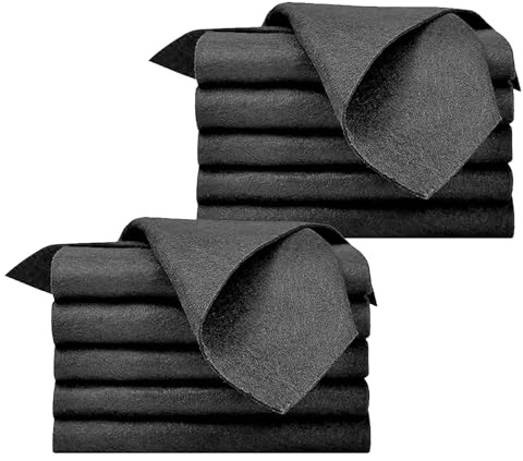 10 Counts Magic Cleaning Cloth, Reusable Thickened Streak Free Magic Cleaning Wipes, Reusable Multifunctional Microfiber Cleaning Rag for Glass Window Mirror Kitchen Car