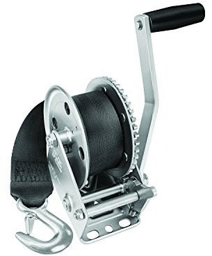 Fulton 142102 Single Speed Winch with 20' Strap - 1100 lbs. Capacity, 1 Pack