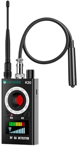 JMDHKK Hidden Camera Detector, Bug Detector & GPS Tracker Detector | Detects hidden cameras, wireless signal sources and magnetic tracking devices in daily environments.