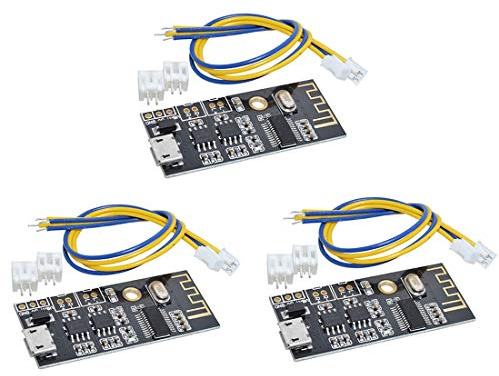 Hailege 3pcs M38 Wireless Bluetooth MP3 Audio Receiver Board BLT 4.2 mp3 Lossless Decoder Bluetooth 4.2 Audio Receiver Board Wireless Stereo Sound Modul