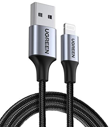 UGREEN Cavo Lightning to USB 2.4A US199, 1 m (nero)