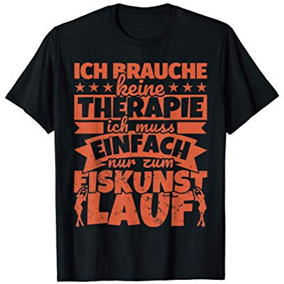 Eiskunstlauf Geschenke Eistanz Eiskunstläufer lustig T-Shirt