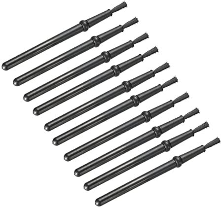 PATIKIL 10Stk Antistatik ESD Bürste Reinigung Tastatur Bürste Nylon für Computer Tastatur PCB Hauptplatine Laptop 0.5x140mm
